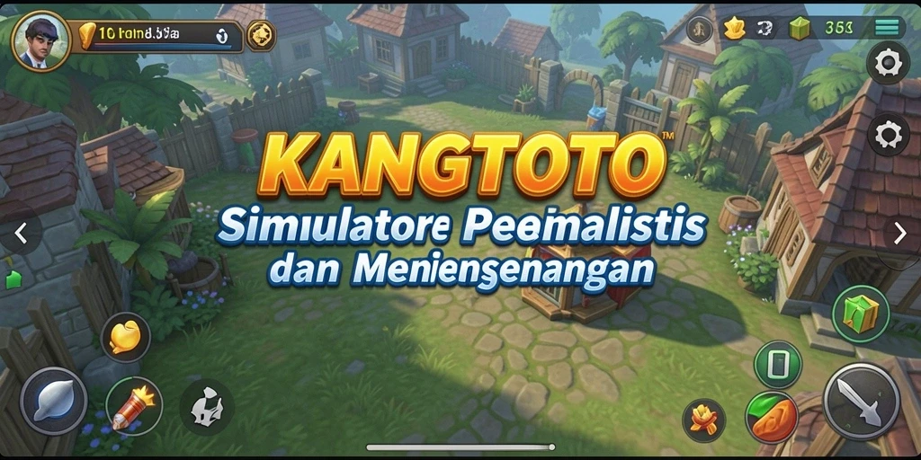 Screenshot gameplay KANGTOTO menampilkan pengalaman simulasi yang mendalam.