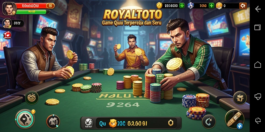 Screenshot gameplay ROYALTOTO yang menarik dan seru.
