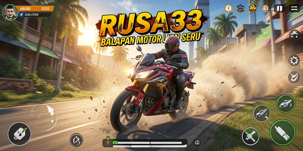 Tampilan gameplay RUSA33 yang mendebarkan dan menantang.